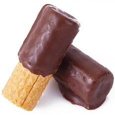 Ciastko paluszek w polewie kakaowo-czekoladowej